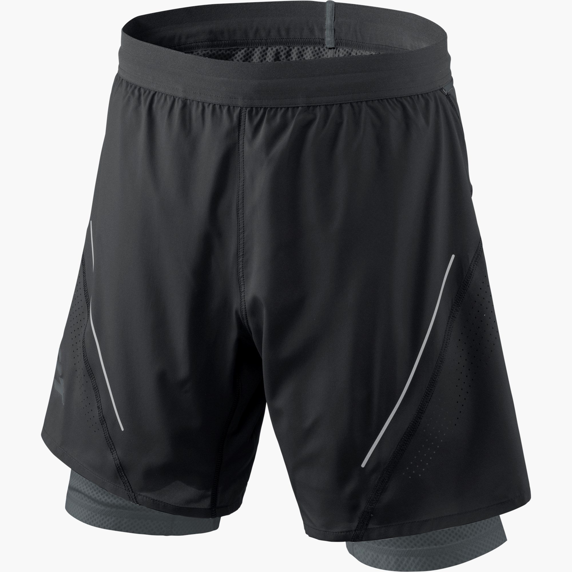 PRO Trail 2in1 Shorts M - Black