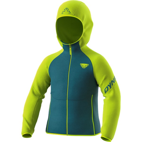 Dynafit Youngstar Polartec® Hooded Jacket Unisex yellow (size 152)  (Gr.152)