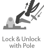 Lock & Unlock with Pole