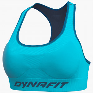 DYNAFIT-ALPINE GRAPHIC BRA W MARINE BL - Trail running bra