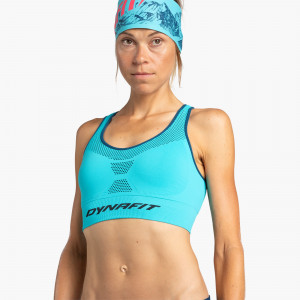 Dynafit - Women's Alpine Graphic Bra - Sports bra - Marine Blue | XS
