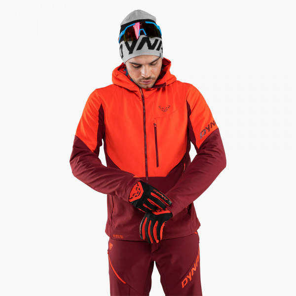 SALOMON-GRAPHIC BEANIE FIERY RED - Bonnet ski